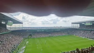 Celtic v Rangers Full Time Celebrations