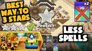 BEST WAY TO PASS GOLDEN SAND CHALLENGE IN CLASH OF CLANS! TWO METHODS EXPLAINED! TWO SPELLS SWAGGED!