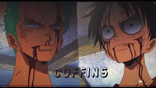 Monkey D. Luffy & Roronoa Zoro (Zolu) ▪ Coffins ▪  One Piece「AMV」