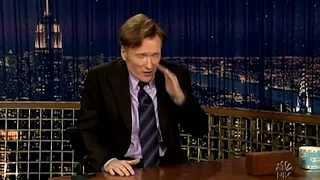 Late Night 'Soft Talker (Conan get hit by a Bricks) 5/3/05