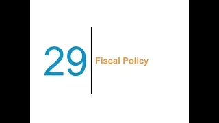 Chapter 29 Fiscal Policy