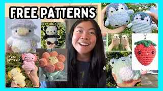15 easy crochet project ideas for beginners with free patterns (crochet plushies)