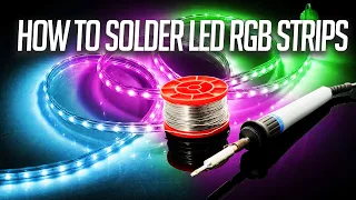 DIY Tutorial: How To Solder LED Strip Lights with Amazon KITS