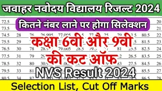 JNVST Cutoff || कितने नंबर लाने पर होगा सिलेक्शन || इस दिन जारी होगा NVS प्रवेश परीक्षा का रिजल्ट