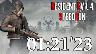 【Resident Evil 4】New Game Pro Speedrun - 01:26'00 (IGT) / 01:21'23 (LRT)