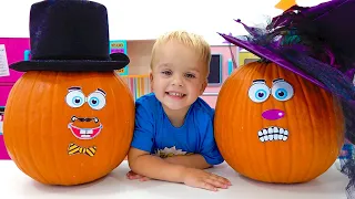 Halloween-Geschichten für Kinder mit Vlad und Niki