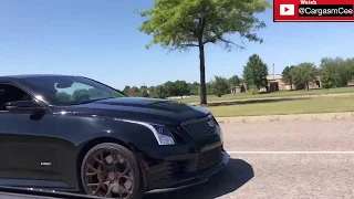 2018 Cadillac ATS-V Coupe Exhaust & Acceleration! LOUD ATSV Exhaust Flyby! NEW Forgiato Wheels!