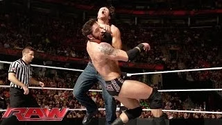 Dean Ambrose vs. Bad News Barrett: Raw, June 16, 2014