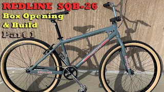 Redline Squareback 26" BMX Cruiser:  Box Opening & Build - Part I