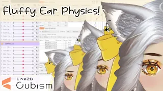 【HOW TO: Rig Fluffy Ear Physics!】Live2d step-by-step guide - Physics/Idle/Brow Sync! Ep9 ꕥ #live2d