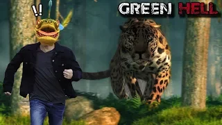 RUUUN !! A JAGUAR ATTACKED US !! | GREEN HELL EP5