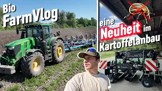 Der neue Kartoffelkäfersammler ist da - erste Beregnugnen laufen - Soja zudecken & mehr / Vlog 91