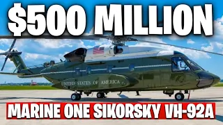 Inside Marine One Sikorsky VH-92A,The $500 Million Helicopter