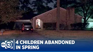 3 children found alone in street, 1 abandoned in house in Spring