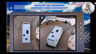 360° Kamerasysteme für Wohnmobile Informationen zu einem Bird View   System