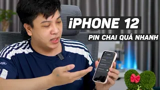 iPhone 12, 12 Pro chai pin nhanh liệu có vấn đề ???