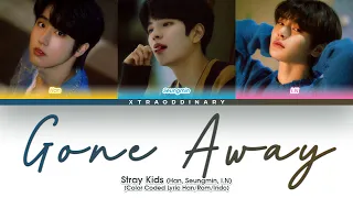 [Sub Indo] Gone Away - Stray Kids (Han, Seungmin, I.N)  'Color Coded Lyric Han/Rom/Indo'