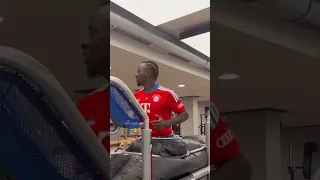 How sadio mane rehab at Fc Bayern Munich is going after long term injury.