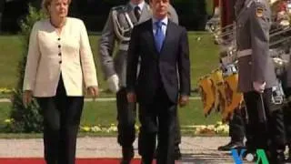 Президент Медведев в Германии