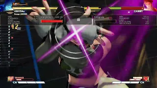 My highest damage Juri combo (Street Fighter V)