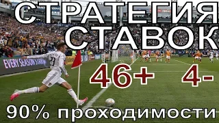 Беспроигрышная стратегия на футбол 2019 года!Проходимость 90%!Стратегия #НОМЕРОДИН