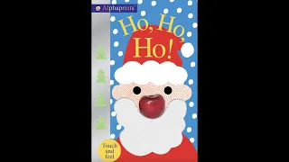 [Baby book review 1] Ho Ho Ho: Alphaprints Touch & Feel by Roger Priddy ♡♡ DO NOT BUY!