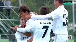 GOAL! Shakhtar - Real Madrid. Youth League of UEFA. Group stage. Group F. 11.10.2022. Football