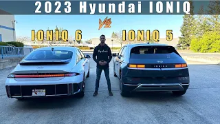 Hyundai Ioniq 6 Vs. Ioniq 5 2023 Review: In-Depth Comparison Of SEL Trims | Vagabond Builds