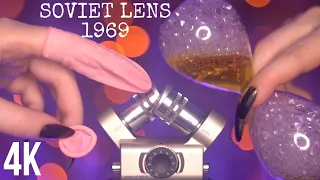 4K ASMR 🎥1969 SOVIET LENS Helios 44-2 | Zoom H6 Triggers