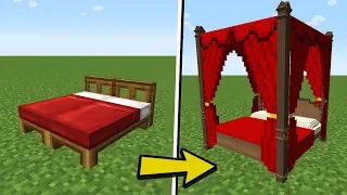 СЕКРЕТНЫЕ ПОСТРОЙКИ MINECRAFT, КОТОРЫЕ ВЫ МОЖЕТЕ ПОСТРОИТЬ! ТУТОРИАЛ