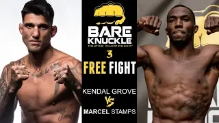 Devastating KO! BKFC 3: Kendall Grove vs. Marcel Stamps