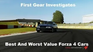 First Gear Investigates Best and Worst Value Forza 4 Cars