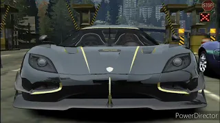 #NFSMW-Testing mods-Aston martin Vulcan/koenigsegg Agera RS naraya