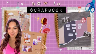 DIY How to Scrapbook | *aesthetic ideas*  tips + inspiration