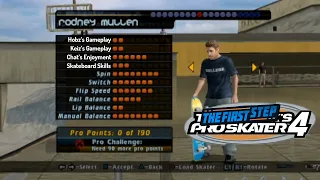 The First Step - Tony Hawk's Pro Skater 4