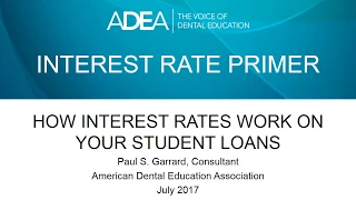 Interest Rate Primer: Understanding How Interest Rates Work on Your Student Loans