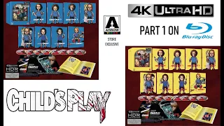 Child's Play Collection [Arrow Video 4K Ultra HD *Part 1 on Blu-ray* | Plus Living With Chucky]