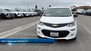 2021 Chevrolet Bolt EV LT Costa Mesa  Newport Beach  Irvine  Huntington Beach  Orange
