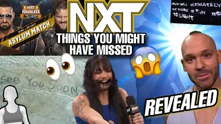 THINGS YOU MIGHT HAVE MISSED! WWE NXT! SHAWN SPEARS RETURNS! MYSTERY CRYPTIC PROMOS REVEALED!