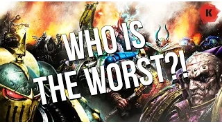Who Is The WORST Character And BIGGEST B*TCH In Warhammer 40,000?