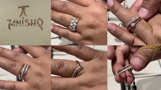 OMG Tanishq Latest Diamond Ring Designs with Price and Weight | Lightweight to Medium Weight
