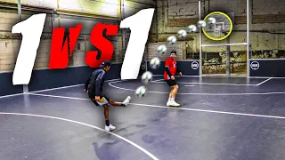 TOR ZU TOR FUßBALL + BASKETBALL CHALLENGE !!