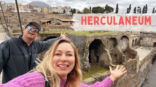 INSIDE HERCULANEUM - TOUR of the ANCIENT PRESERVED CITY #travelvlog