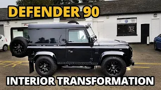 Defender 90 Interior Transformation