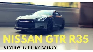 Welly 1/38 Nissan GTR R35 diecast Review