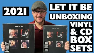 UNBOXING The Beatles Let It Be Vinyl & CD Box Sets 2021