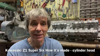 Kawasaki Z1 Super Six Cylinder head - How its Made