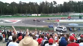Massa vs Alonso 2010 Formula 1 at Hockenheim AMATEUR VIEW