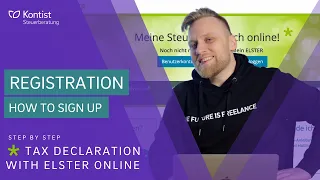 Registration with ELSTER online 2022 - my Elster Tutorial | Your registration in 5 simple steps