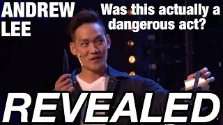 REVEALED - Andrew Lee's Knife Throwing Magic Trick on BGT!